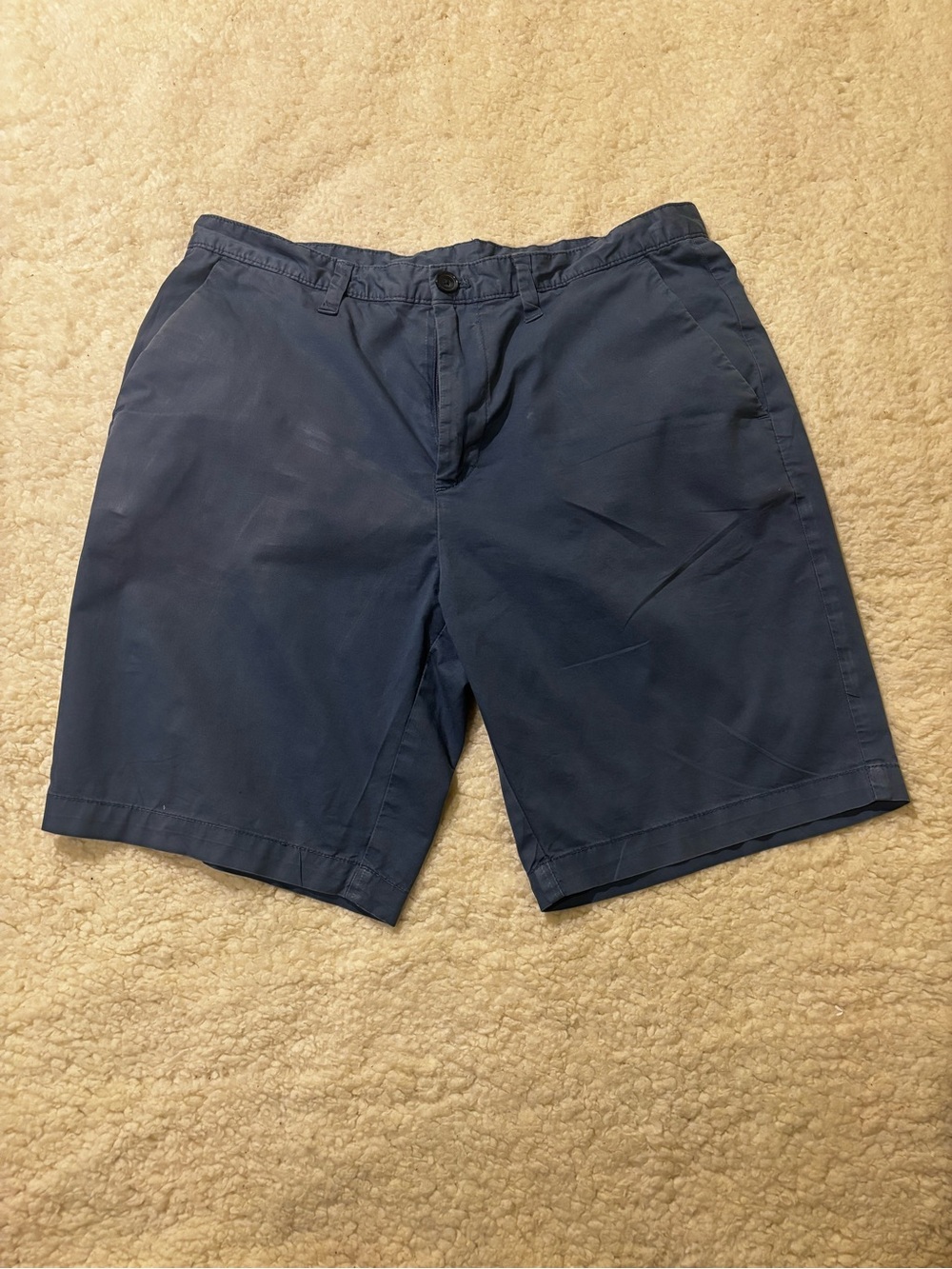 Men's Navy Casual Shorts0521